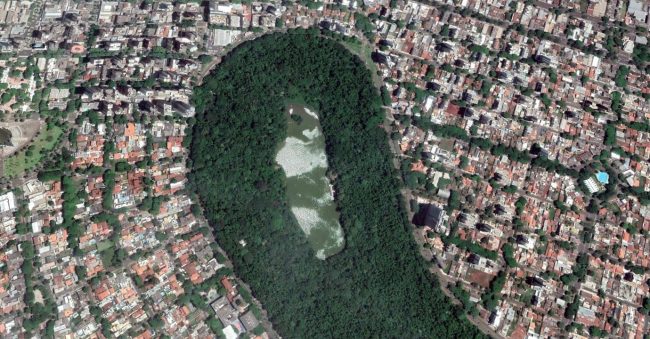 Entorno do Parque do Ingá pode estar ajudando a secar o lago 2 Parque 2020 Entorno do Parque do Ingá pode estar ajudando a secar o lago