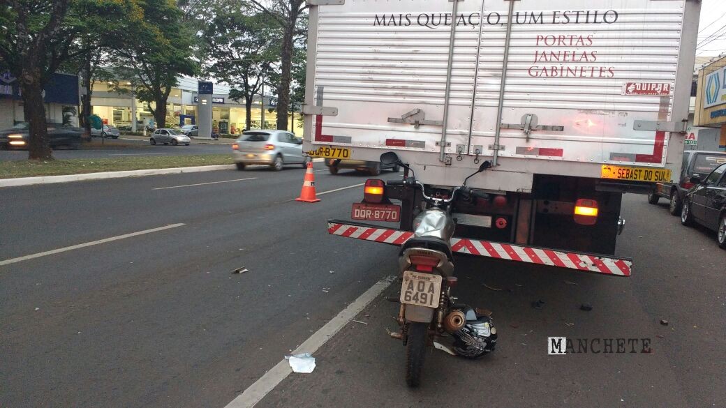 Foto de Dois acidentes envolvendo motos na Colombo