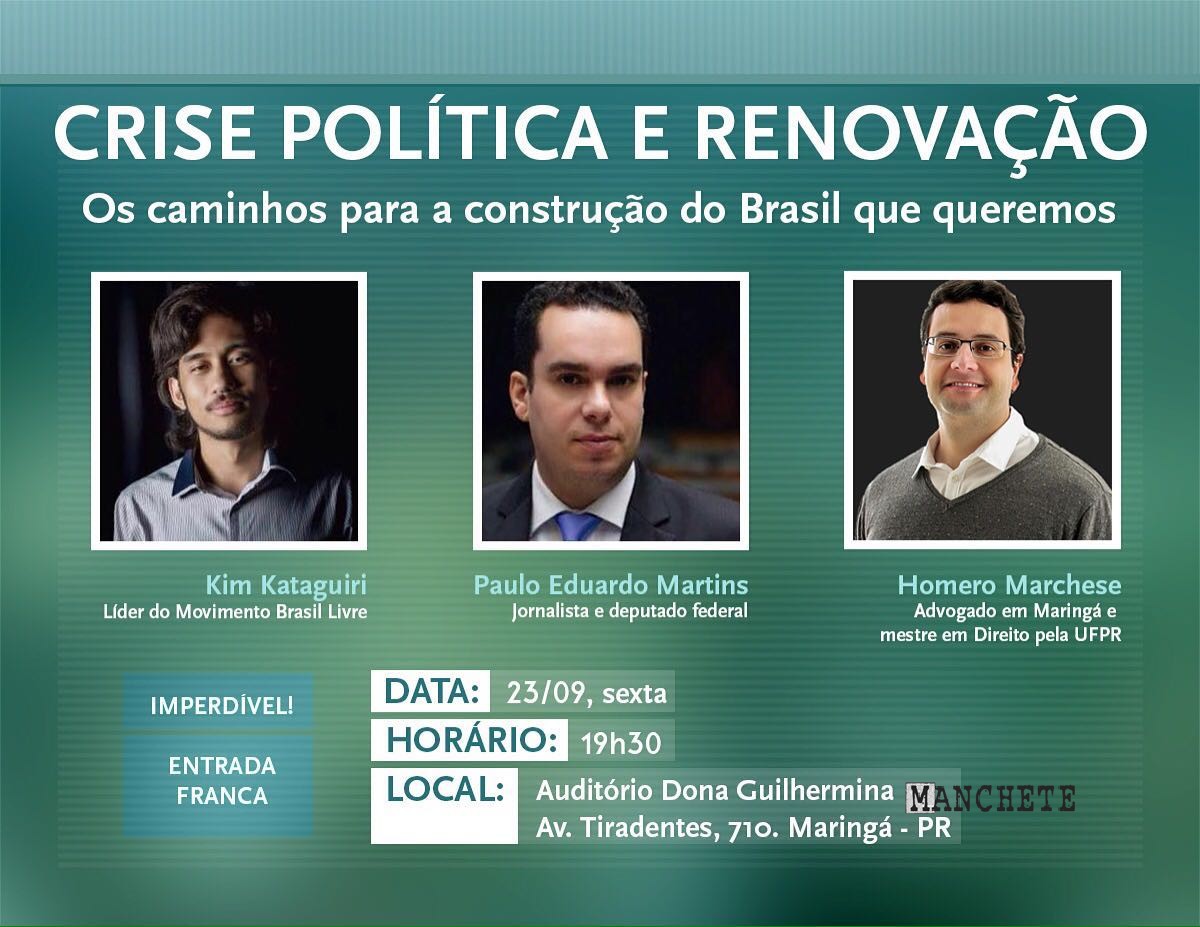 Foto de Crise política e renovação
