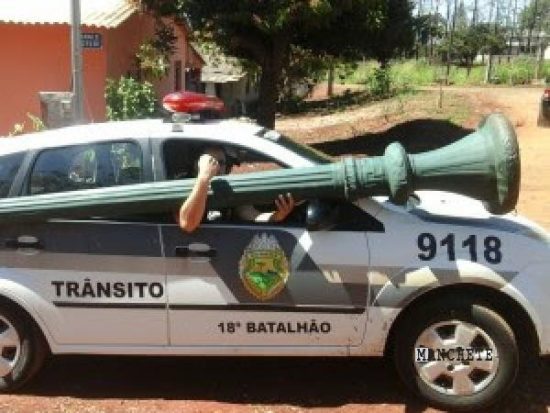 Foto de Homem é preso por furtar poste de iluminação
