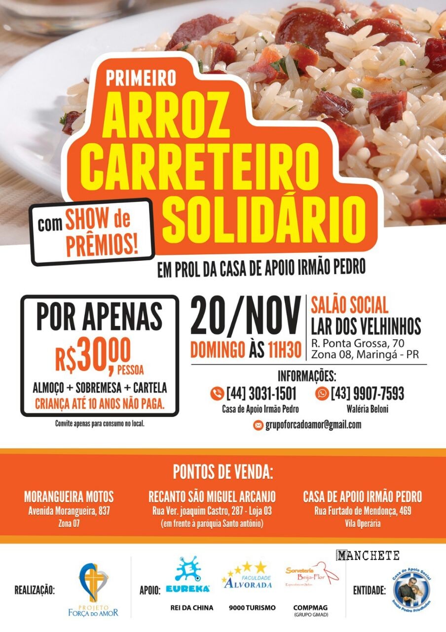 Arroz Carreteiro Solidário 3 Foto de Arroz Carreteiro Solidário