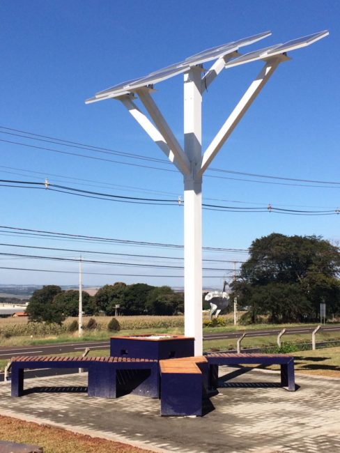 Foto de Árvore Solar será instalada em Maringá