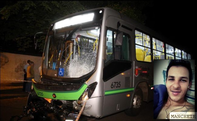 Foto de Motociclista morre após cruzar preferencial de ônibus em Maringá