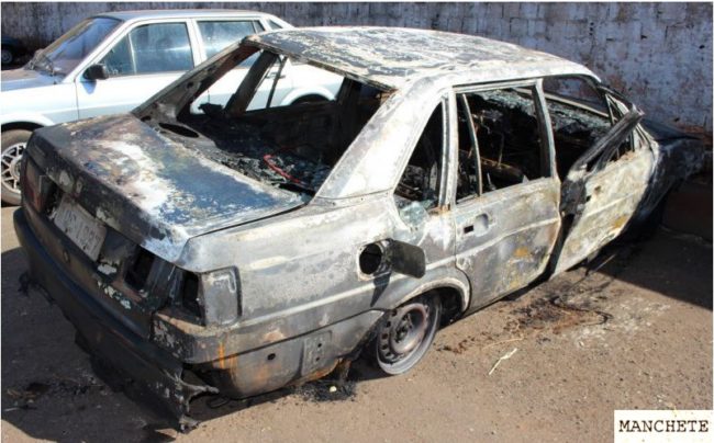 Foto de Homem é encontrado morto e queimado dentro de veículo em Maringá