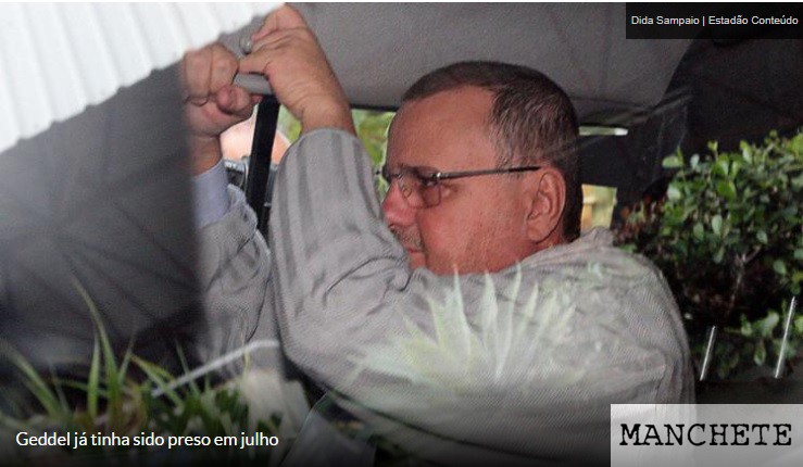 Foto de Policia Federal prende Geddel após descoberta de ‘bunker’ com R$ 51 milhões