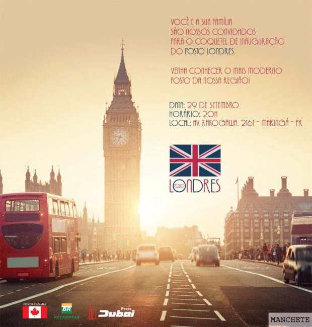 Maringá ganha Posto Londres 3 Foto de Maringá ganha Posto Londres