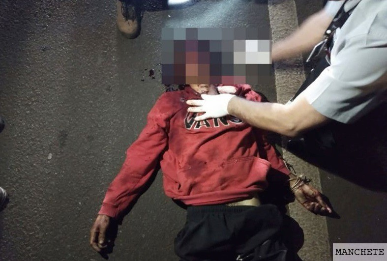 Foto de Policia tomba assaltante de carro em Maringá