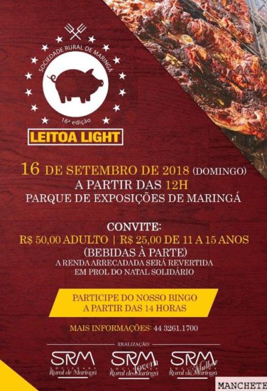 SRM realiza domingo 16ª Leitoa Light 4 Foto de SRM realiza domingo 16ª Leitoa Light