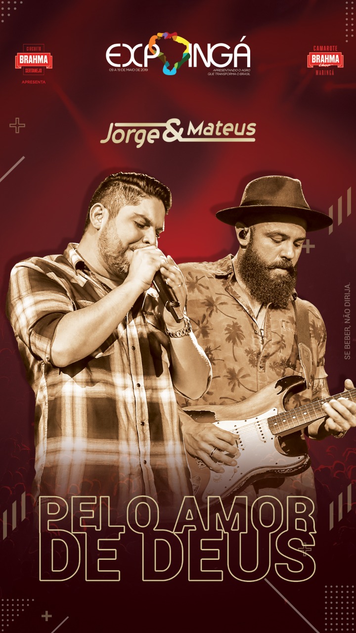 Foto de Sociedade Rural anuncia Jorge e Mateus na Expoingá 2019