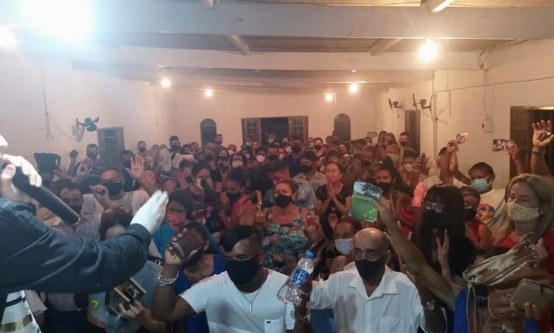 Culto com aglomeração é denunciado ao Ministério Público 1 aglomeracao culto Culto com aglomeração é denunciado ao Ministério Público