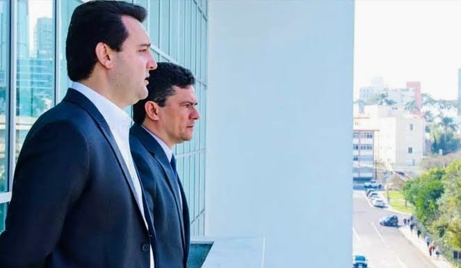 Moro diz que conta com o palanque de Ratinho 1 ratinho e moro Moro diz que conta com o palanque de Ratinho