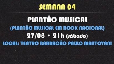 Rock nacional com o grupo Plantão Musical 7 Foto de Rock nacional com o grupo Plantão Musical