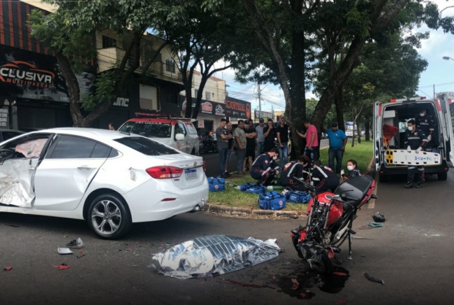Acidente mata motociclista em Maringá 1 acidente moto maringa Acidente mata motociclista em Maringá