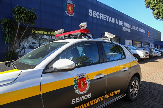 Carro equipado com câmeras vai auxiliar agentes na fiscalização do EstaR 1 estar viatura semob Carro equipado com câmeras vai auxiliar agentes na fiscalização do EstaR