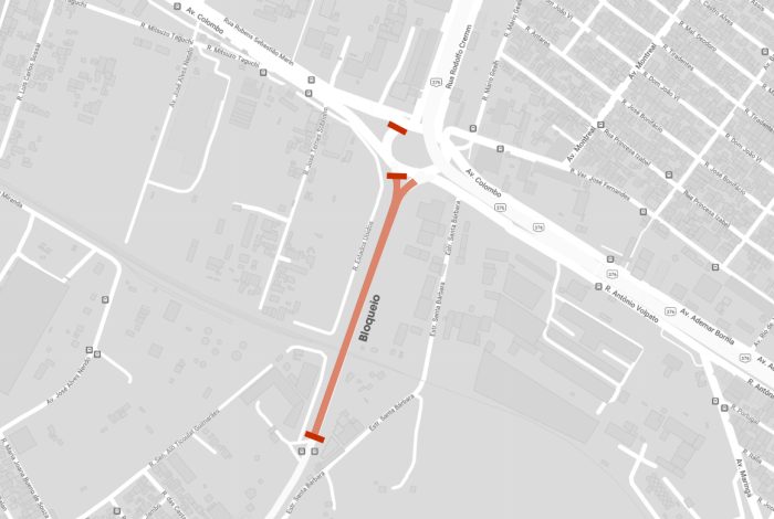 Obras no viaduto do Contorno Sul iniciam nesta quinta-feira 1 mapa contorno sul e1700053001384 Obras no viaduto do Contorno Sul iniciam nesta quinta-feira