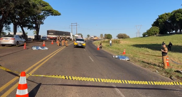 Dois morrem em acidente no Contorno Sul 1 acidente 1 Dois morrem em acidente no Contorno Sul