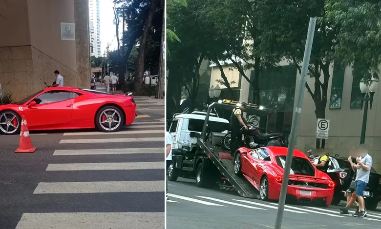 Não está fácil para ninguém 1 Ferrari Não está fácil para ninguém