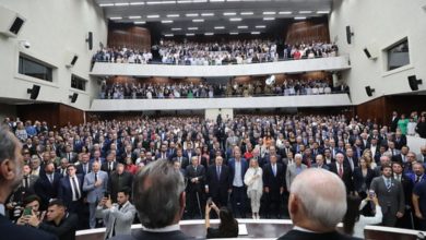 Foto de Deputado Delegado Jacovós toma posse como 2º vice-presidente na Alep