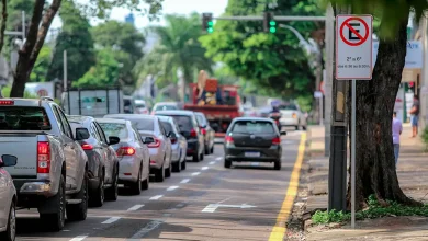 Foto de Prefeitura de Maringá implanta terceira faixa em trecho da avenida Mandacaru