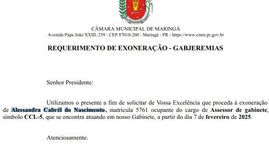 Foto de Assessora de vereador é exonerada do cargo