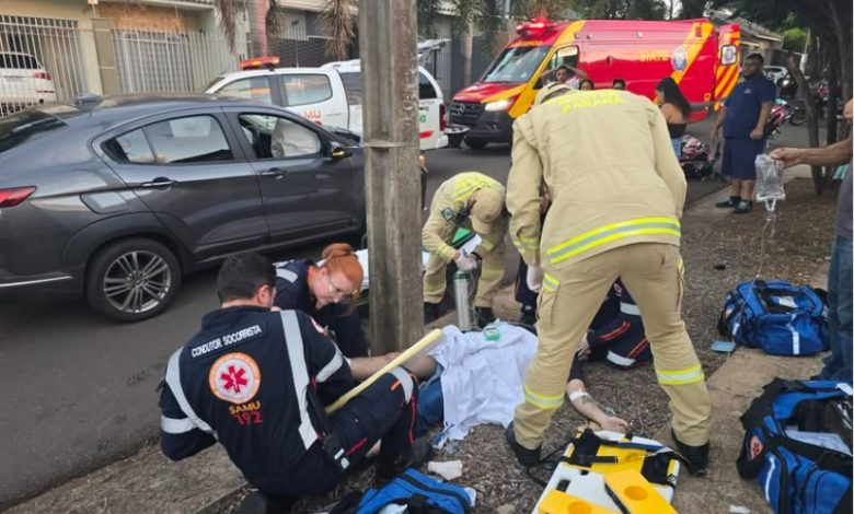 Casal de namorados sofre acidente grave com moto 1 acidente moto 3 Casal de namorados sofre acidente grave com moto