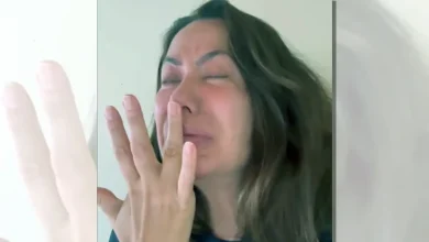 Foto de Influencer Talita NY, foragida, reclama de processo