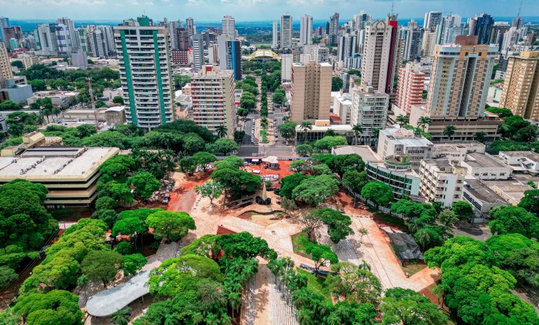 Grande revitalização em Maringá: obras do Eixo Monumental chegam a 65% 1 eixo monumental Grande revitalização em Maringá: obras do Eixo Monumental chegam a 65%