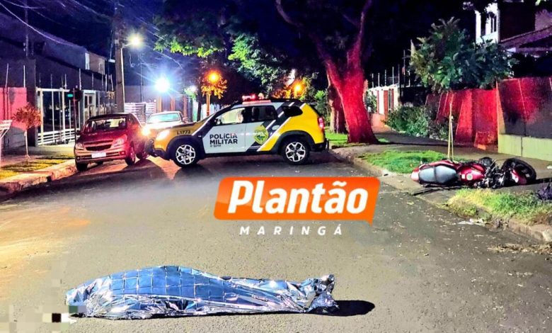 Protético morre em grave acidente com moto de alta cilindrada em Maringá 1 acidente moto morte Protético morre em grave acidente com moto de alta cilindrada em Maringá