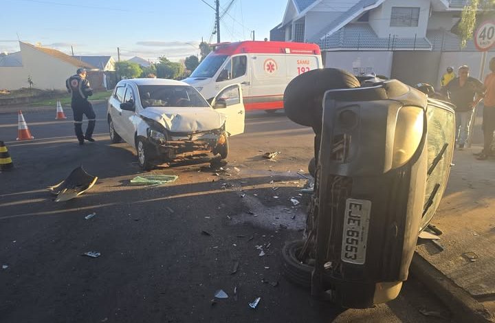 Motorista de aplicativo invade preferencial e deixa passageira ferida 1 acidente 1 Motorista de aplicativo invade preferencial e deixa passageira ferida
