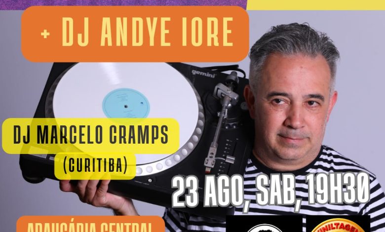 Maringá recebe circuito Viniltagem com feira de discos e discotecagem 1 andye Maringá recebe circuito Viniltagem com feira de discos e discotecagem