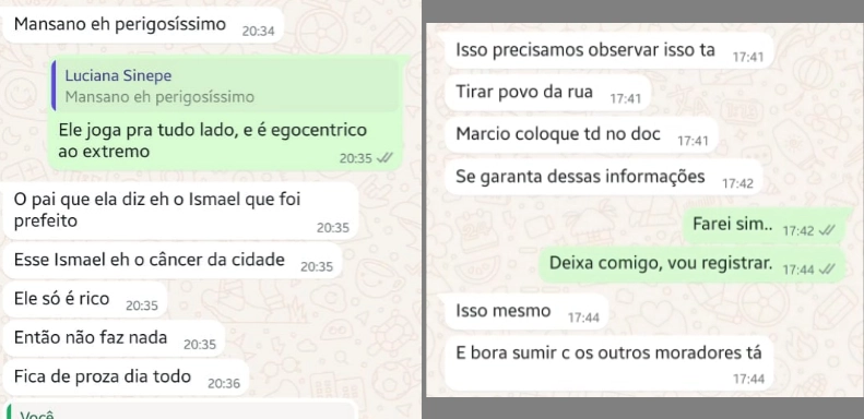 Vazamento de mensagens no WhatsApp entre primeira-dama e secretário municipal expõe referências a funcionários e políticos 2 mandaguacu 1 Vazamento de mensagens no WhatsApp entre primeira-dama e secretário municipal expõe referências a funcionários e políticos