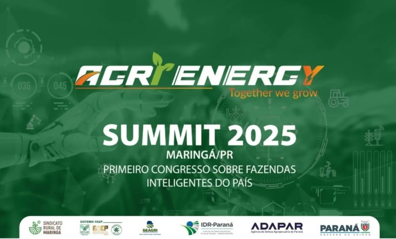 Maringá sedia o Agrienergy Summit 2025 — segundo dia debate inovação e sustentabilidade no Agro 5.0 1 agrienergy Maringá sedia o Agrienergy Summit 2025 — segundo dia debate inovação e sustentabilidade no Agro 5.0