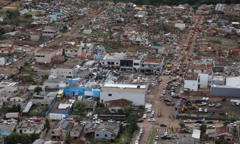 Tornado arrasa Rio Bonito do Iguaçu, deixa mortos e centenas de feridos no Centro-Sul do Paraná 1 rio bonito Tornado arrasa Rio Bonito do Iguaçu, deixa mortos e centenas de feridos no Centro-Sul do Paraná