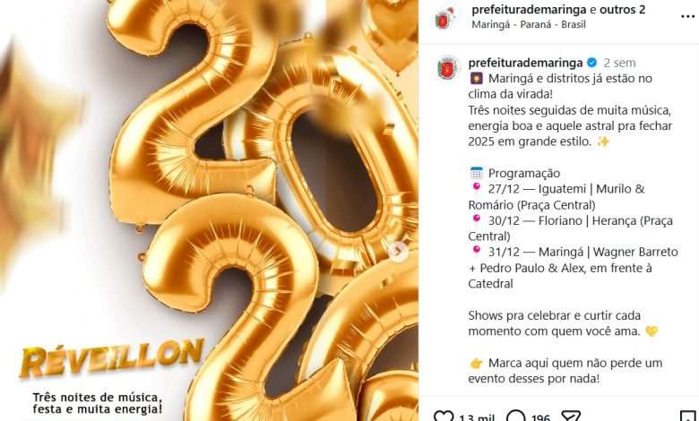Têm coisas que só acontecem em Maringá 1 2026 Têm coisas que só acontecem em Maringá