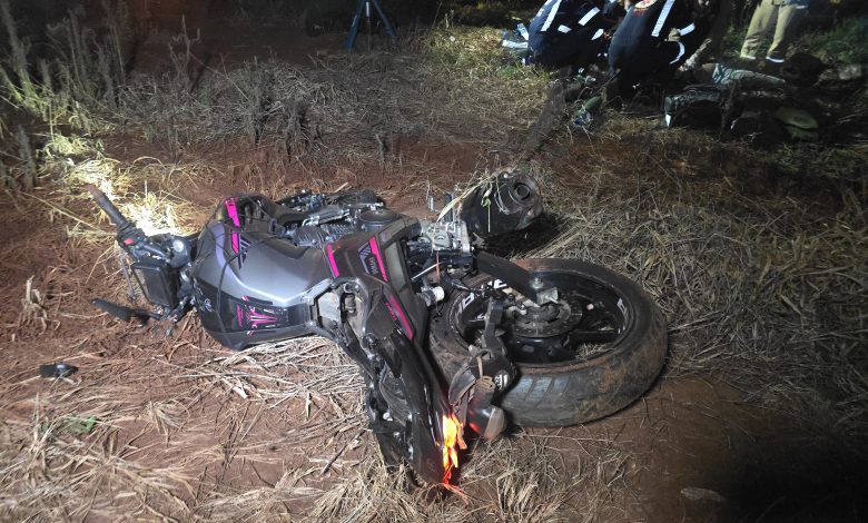 Motorista mata mulher no trânsito e em seguida furta veículo para fugir do local 1 acidente br 376 moto Motorista mata mulher no trânsito e em seguida furta veículo para fugir do local