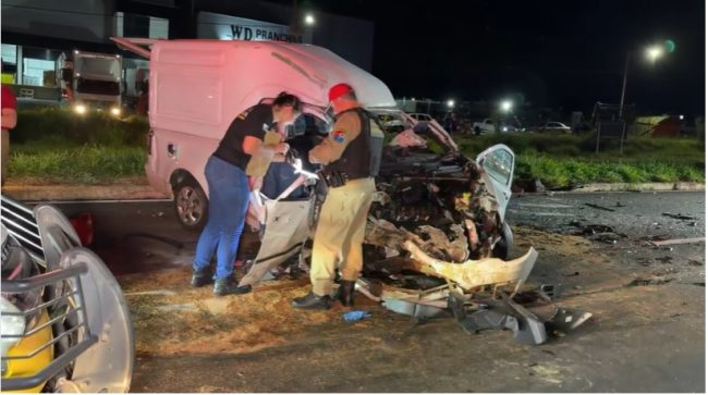 Motorista com veículo na contramão mata mulher na rodovia de Marialva 2 acidente marialva 1 Motorista com veículo na contramão mata mulher na rodovia de Marialva