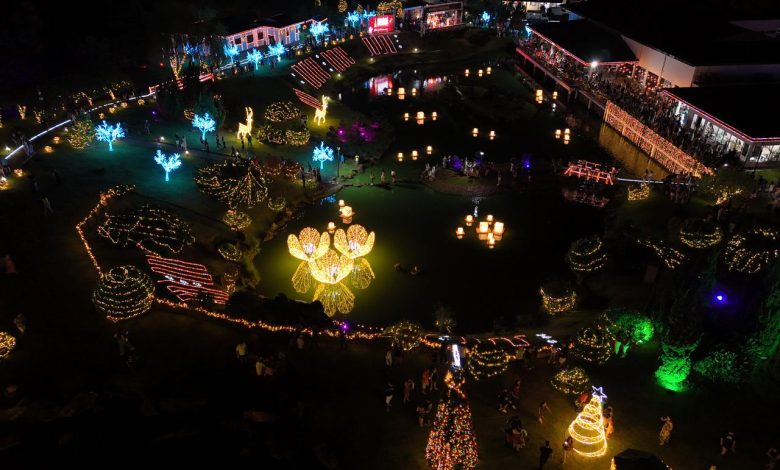 Abertura do Natal no Parque do Japão emociona milhares de pessoas 1 parque do japao Abertura do Natal no Parque do Japão emociona milhares de pessoas
