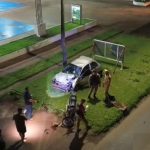 acidente contorno Motociclista sofre parada cardiorrespiratória após colisão frontal