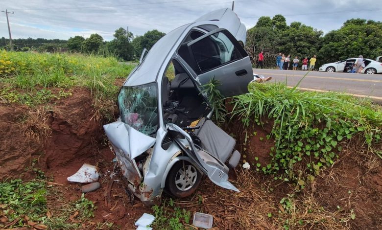 Idosos morrem em acidente em rodovia 1 acidente sao jorge do ivai Idosos morrem em acidente em rodovia
