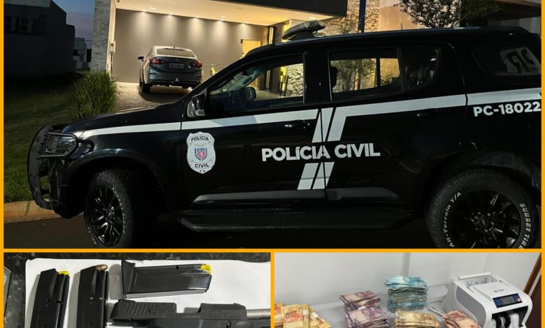 Megaoperação policial cumpre mandados em Maringá, Sarandi e mais 25 cidades 1 OPERACAO Megaoperação policial cumpre mandados em Maringá, Sarandi e mais 25 cidades