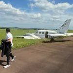 acidente aereo Avião com conhecido advogado faz pouso forçado no Aeroporto de Maringá