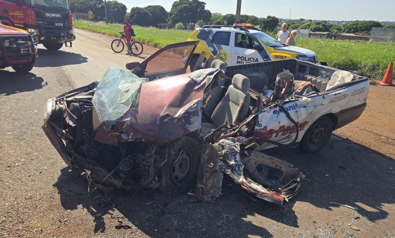 Grave acidente no Contorno Sul deixa motorista preso às ferragens 1 acidente contorno sul Grave acidente no Contorno Sul deixa motorista preso às ferragens