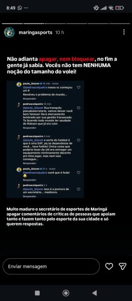 Situação complicada em Maringá 2 biazon maringa volei e1775308877356 Situação complicada em Maringá