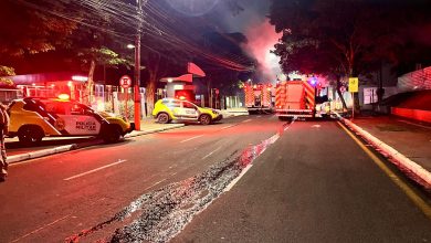 Foto de Furta produtos e incendeia barracão