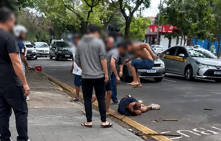 Ladrão de fios é reconhecido na rua e acaba hospitalizado após agressões 1 ladrao Ladrão de fios é reconhecido na rua e acaba hospitalizado após agressões