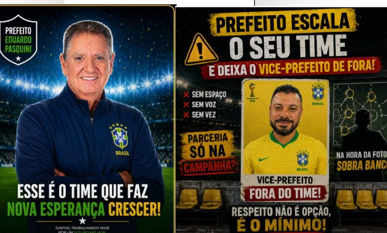 Prefeito x Vice 1 prefeito nova esperanca Prefeito x Vice