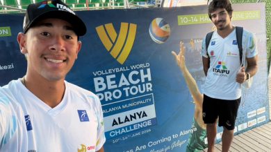 Foto de Dupla maringaense representa o Brasil em etapa do Circuito Mundial de Vôlei de Praia na Turquia