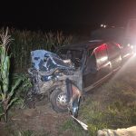 acidente pr 323 Motorista morre após dirigir na contramão e bater de frente contra caminhão na PR-323
