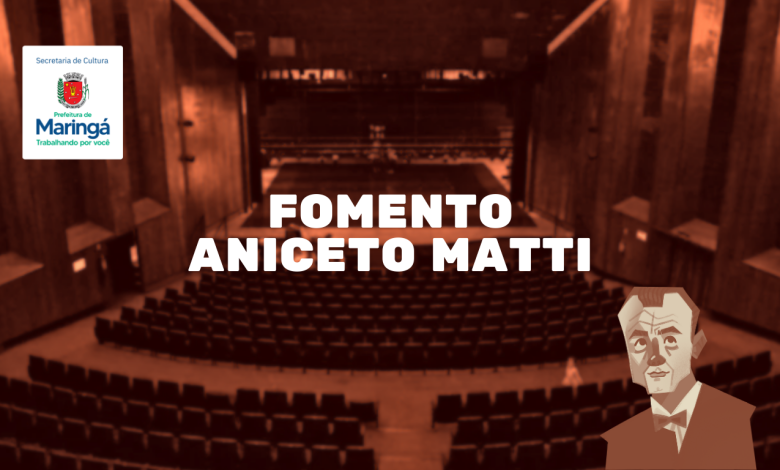 aniceto Edital Aniceto Matti destina R$ 2,67 milhões para 50 projetos em 11 áreas culturais