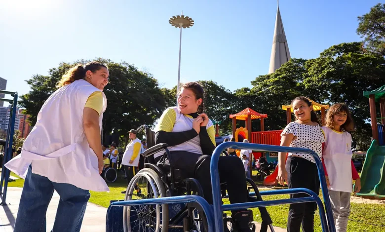 parque inclusivo Secretário condena depredação